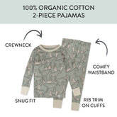Organic Cotton Holiday Pajamas